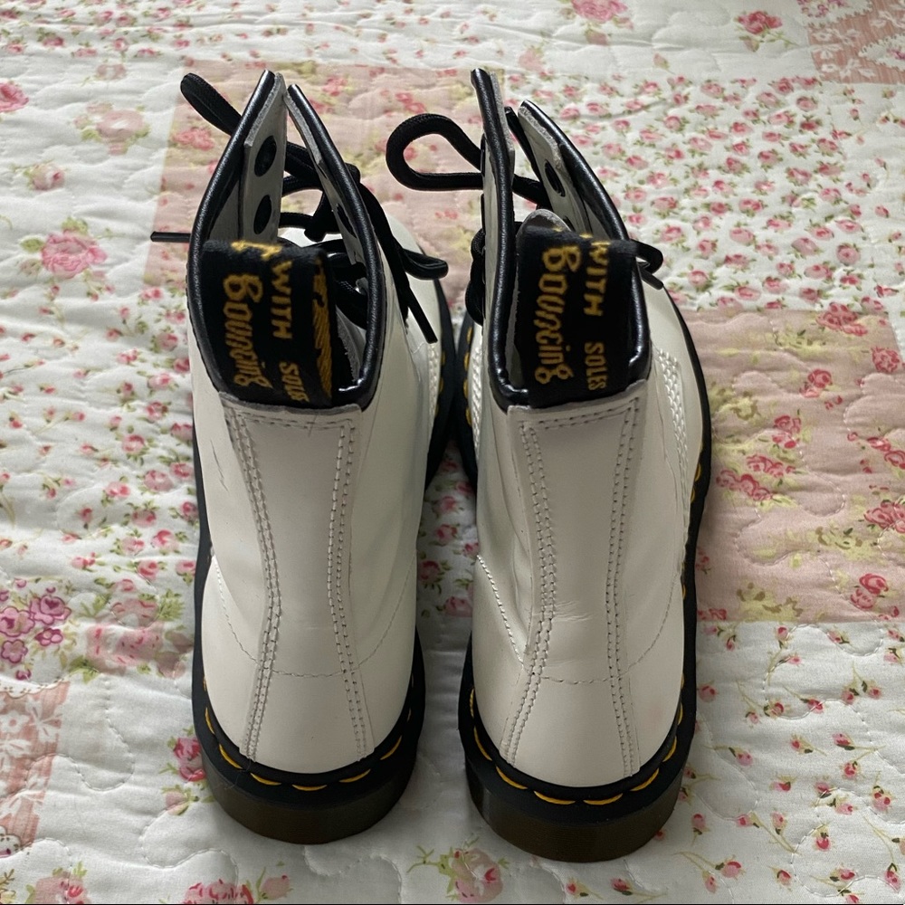 white doc martin boots - Picture 4 of 6